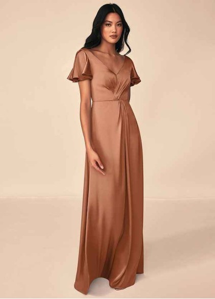 Syekd Soren Stretch Satin Dress Syekd Soren Stretch Satin Dress