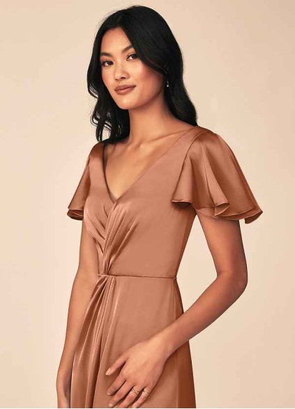 Syekd Soren Stretch Satin Dress Syekd Soren Stretch Satin Dress