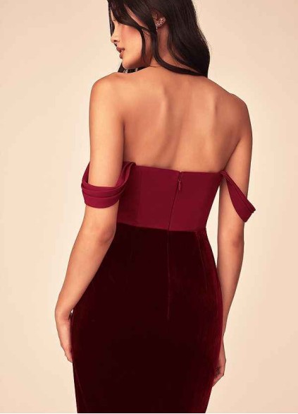 Syekd Nori Velvet Dress Syekd Nori Velvet Dress