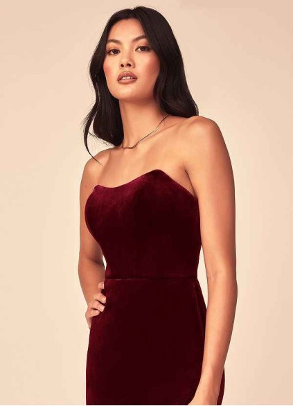 Syekd Nereda Velvet Dress Syekd Nereda Velvet Dress