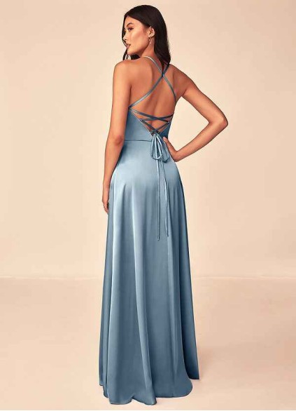 Syekd Mei Stretch Satin Dress Syekd Mei Stretch Satin Dress
