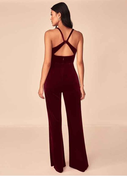 Syekd Emmette Velvet Jumpsuit Syekd Emmette Velvet Jumpsuit