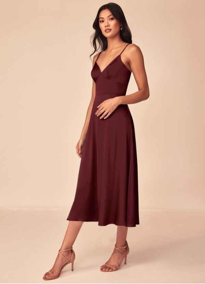 Syekd Dottie Stretch Satin Dress Syekd Dottie Stretch Satin Dress