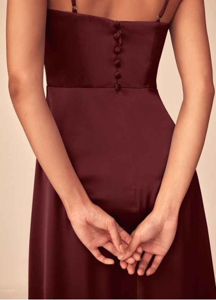 Syekd Dottie Stretch Satin Dress Syekd Dottie Stretch Satin Dress