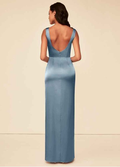 Syekd Nessi Stretch Satin Dress Syekd Nessi Stretch Satin Dress