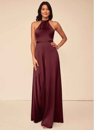Syekd Delmar Stretch Satin Dress