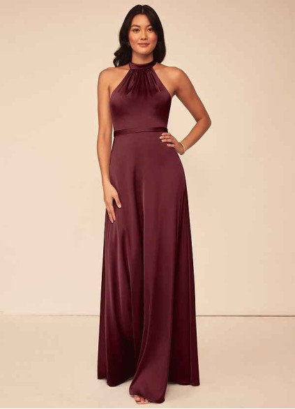 Syekd Delmar Stretch Satin Dress Syekd Delmar Stretch Satin Dress
