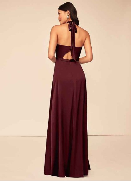 Syekd Delmar Stretch Satin Dress Syekd Delmar Stretch Satin Dress