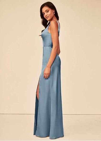 Syekd Jess Stretch Satin Dress Syekd Jess Stretch Satin Dress