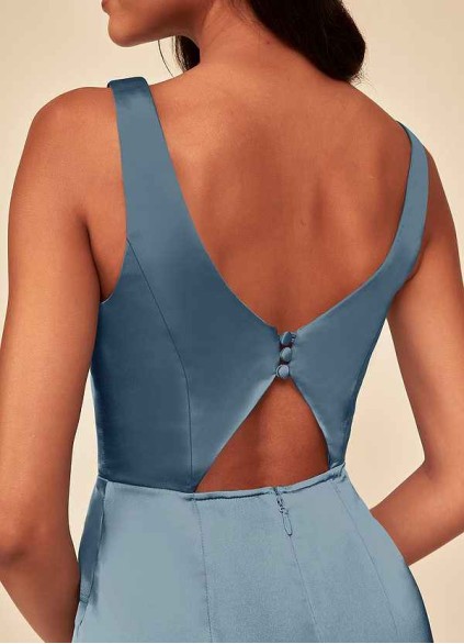Syekd Jess Stretch Satin Dress Syekd Jess Stretch Satin Dress