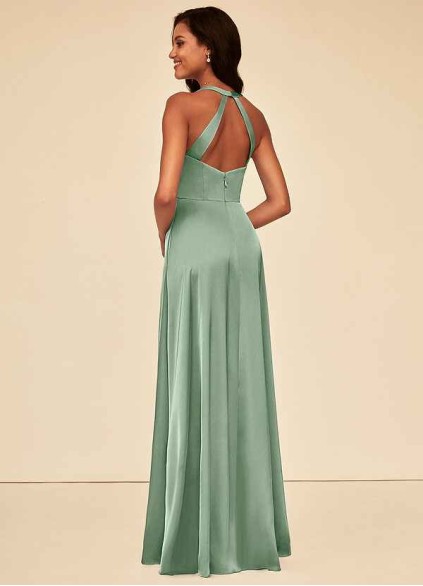 Syekd Ceria Stretch Satin Dress Syekd Ceria Stretch Satin Dress