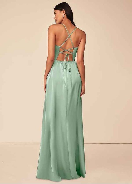 Syekd Raya Stretch Satin Dress Syekd Raya Stretch Satin Dress