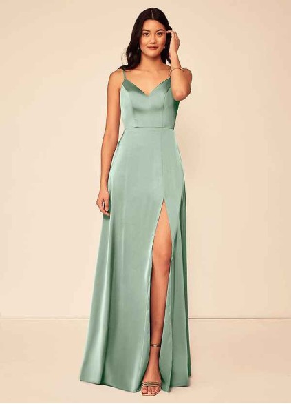 Syekd Alexandria Stretch Satin Dress