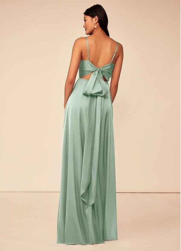 Syekd Alexandria Stretch Satin Dress