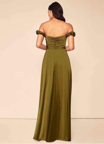 Syekd Asha Stretch Satin Dress Syekd Asha Stretch Satin Dress