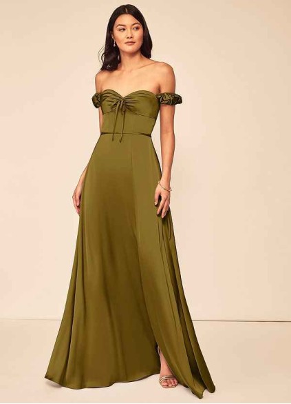 Syekd Asha Stretch Satin Dress Syekd Asha Stretch Satin Dress