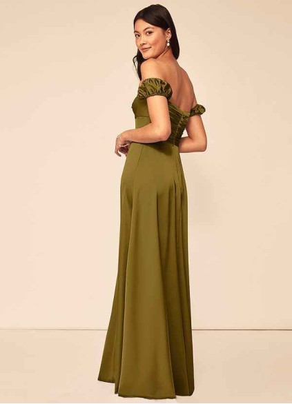 Syekd Asha Stretch Satin Dress Syekd Asha Stretch Satin Dress