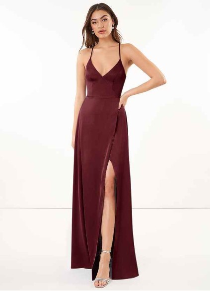Syekd Maksim Stretch Satin Dress