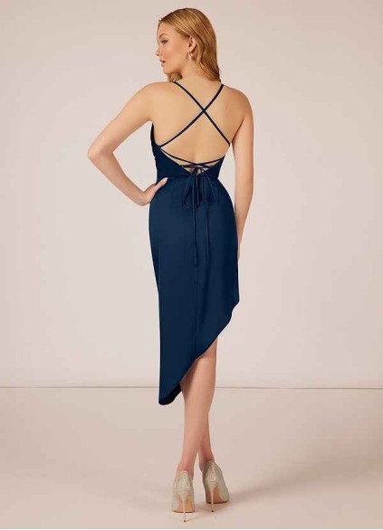 Syekd Sierra Stretch Satin Dress Syekd Sierra Stretch Satin Dress