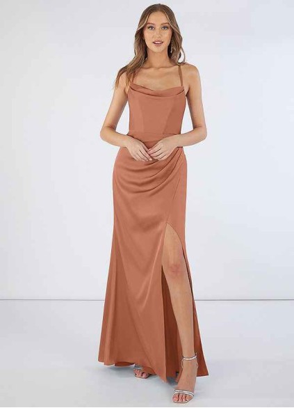 Syekd Marzia Stretch Satin Dress Syekd Marzia Stretch Satin Dress