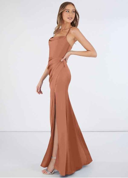 Syekd Marzia Stretch Satin Dress Syekd Marzia Stretch Satin Dress