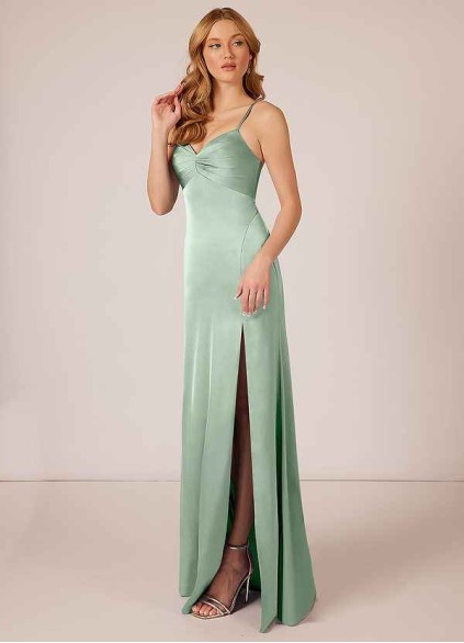 Syekd Linia Stretch Satin Dress Syekd Linia Stretch Satin Dress
