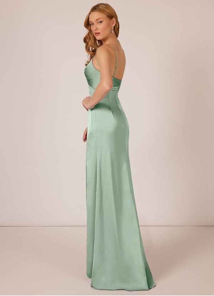 Syekd Linia Stretch Satin Dress Syekd Linia Stretch Satin Dress