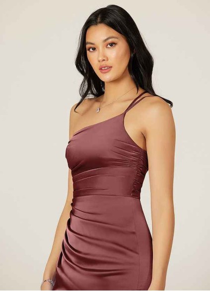 Syekd Eren Stretch Satin Dress Syekd Eren Stretch Satin Dress