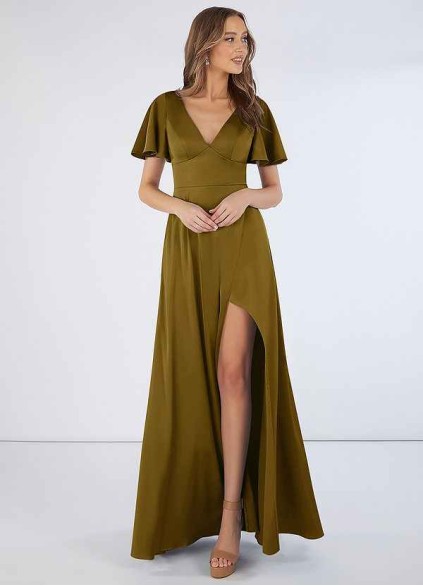 Syekd Lani Stretch Satin Dress Syekd Lani Stretch Satin Dress