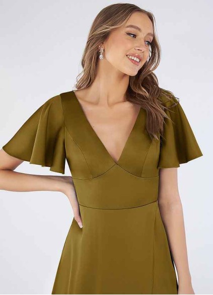 Syekd Lani Stretch Satin Dress Syekd Lani Stretch Satin Dress