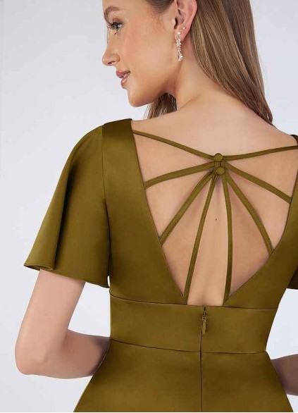 Syekd Lani Stretch Satin Dress Syekd Lani Stretch Satin Dress