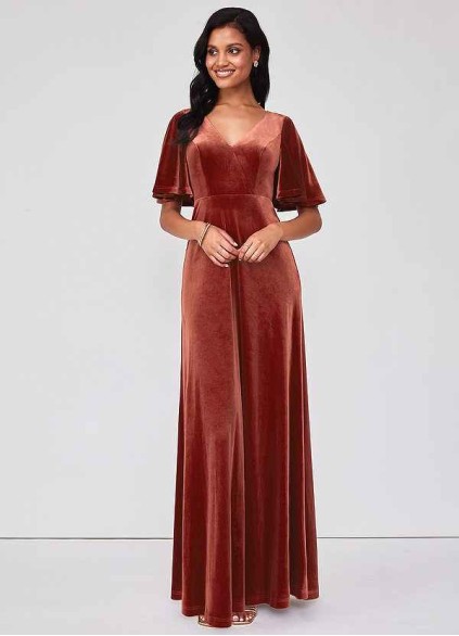 Blush Mark Forever Love Velvet Maxi Dress Blush Mark Forever Love Velvet Maxi Dress