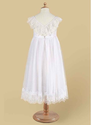 Syekd Guava Flower Girl Dress