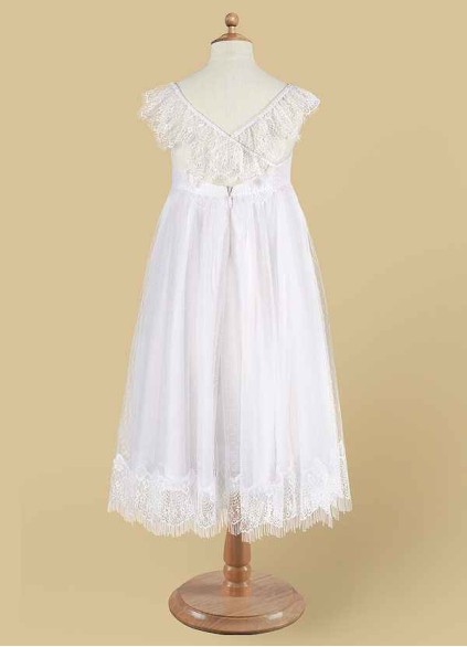 Syekd Guava Flower Girl Dress Syekd Guava Flower Girl Dress