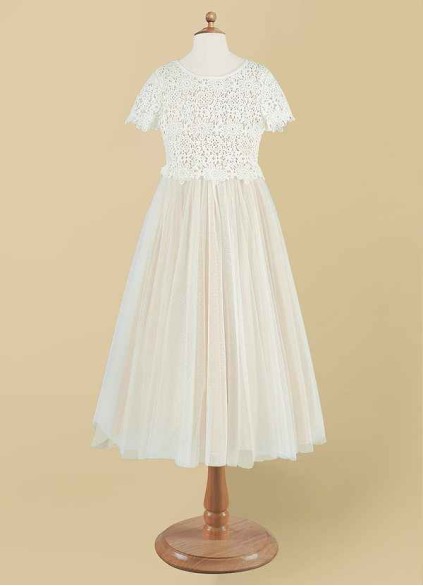 Syekd Petal Flower Girl Dress Syekd Petal Flower Girl Dress