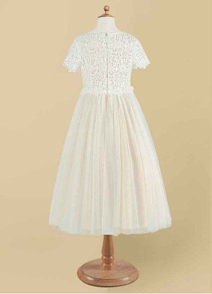 Syekd Petal Flower Girl Dress Syekd Petal Flower Girl Dress