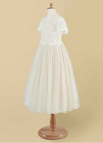 Syekd Petal Flower Girl Dress Syekd Petal Flower Girl Dress