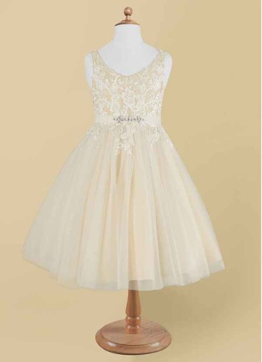 Syekd Minka Flower Girl Dress