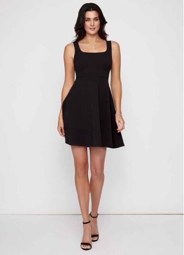 Blush Mark Fun Night Stretch Crepe Short Dress