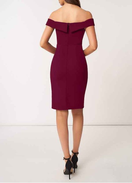 AZ Occasions True Love Stretch Crepe Short Dress AZ Occasions True Love Stretch Crepe Short Dress