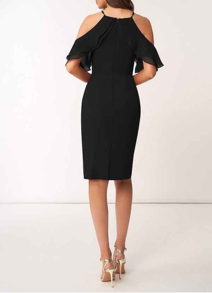 AZ Occasions So Lovely Chiffon Midi Dress AZ Occasions So Lovely Chiffon Midi Dress