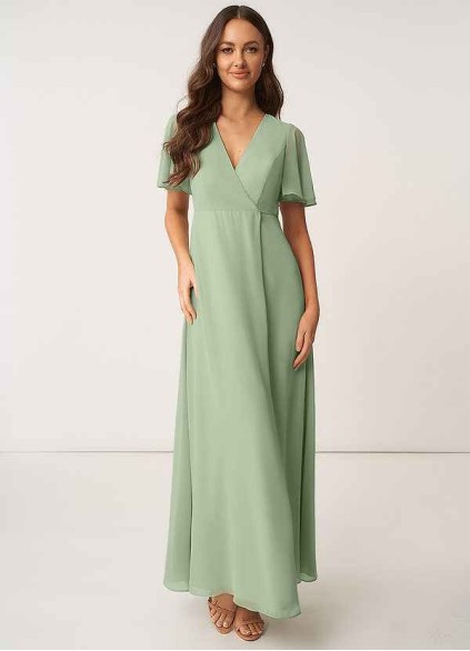 AZ Occasions Effortless Beauty Chiffon Maxi Dress AZ Occasions Effortless Beauty Chiffon Maxi Dress