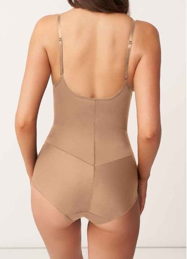 One Piece Seamless Lacey Shaping Bodysuit