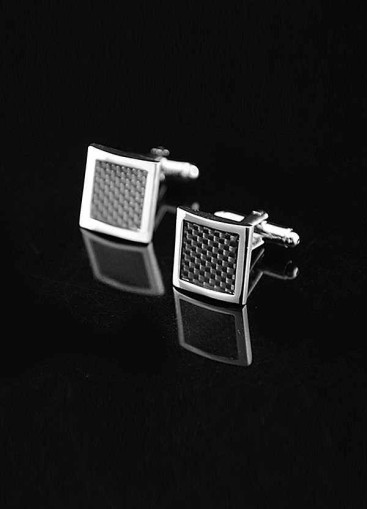 Traditional Square Cuff Links