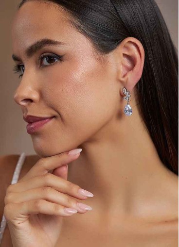 Cluster Dew Drop Earrings