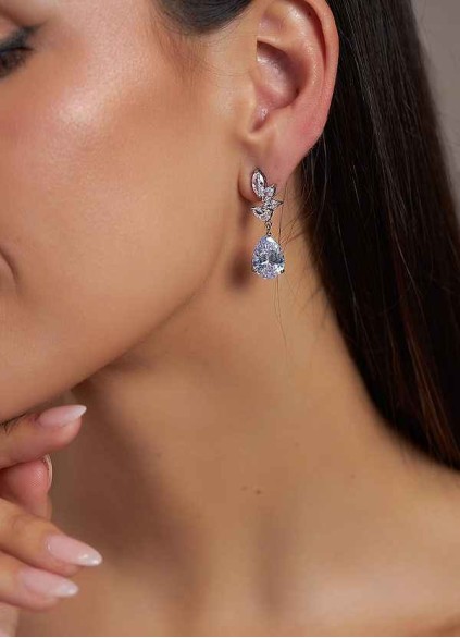 Cluster Dew Drop Earrings Cluster Dew Drop Earrings