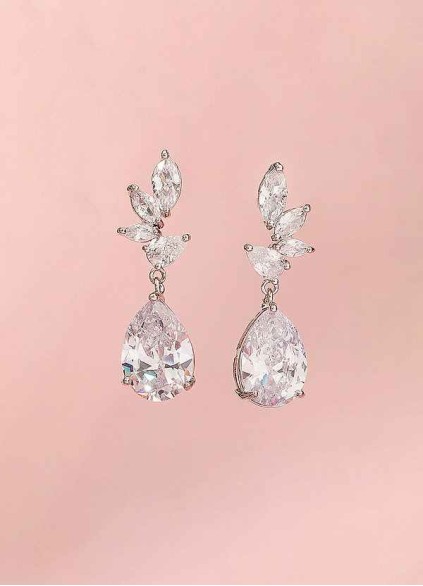 Cluster Dew Drop Earrings Cluster Dew Drop Earrings