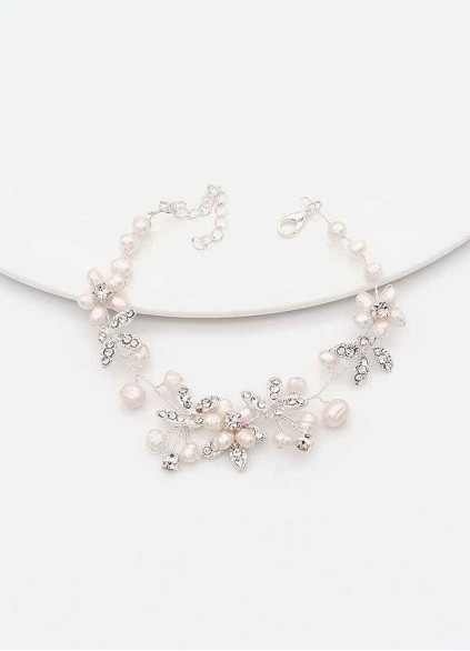 Spring Pearl Cluster Bracelet Spring Pearl Cluster Bracelet