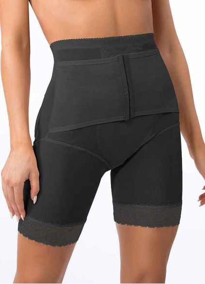 High Waisted Mid Thigh Padded Butt Shaper with Tummy Control High Waisted Mid Thigh Padded Butt Shaper with Tummy Control