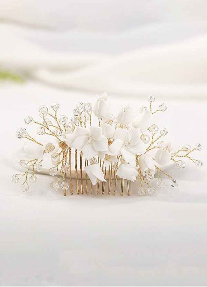 Stunning Floral Hair Combs Stunning Floral Hair Combs